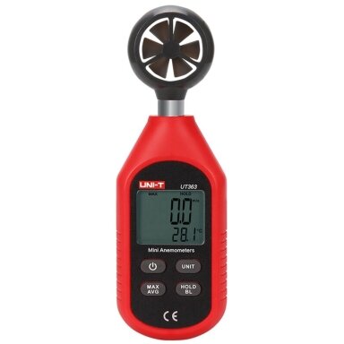 Anemometras UT363 /UNI-T/ Anemometras UT363 /UNI-T/