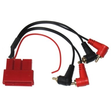 Automagnetolos jungtis ISO mini - 4RCA /VW, Audi/