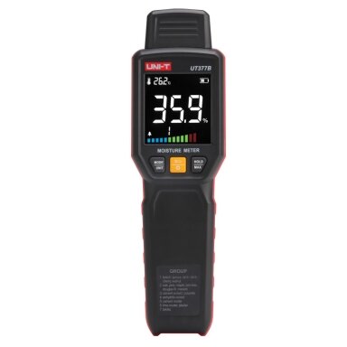Drėgmės matuoklis UT377B /UNI-T/ Drėgmės matuoklis UT377B /UNI-T/