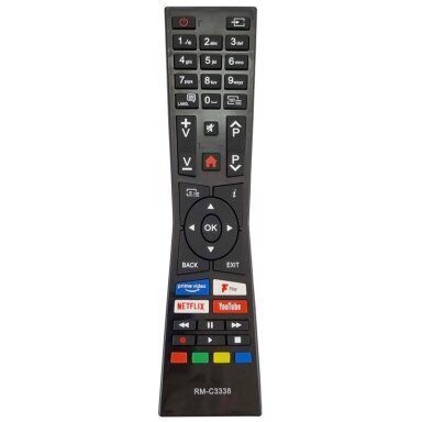 DV pultas JVC RM-C3338 Netflix/Youtube DV pultas JVC RM-C3338 Netflix/Youtube