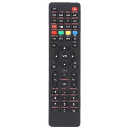 DV pultas LCD TV CRC1130 Netflix/Youtube DV pultas LCD TV CRC1130 Netflix/Youtube