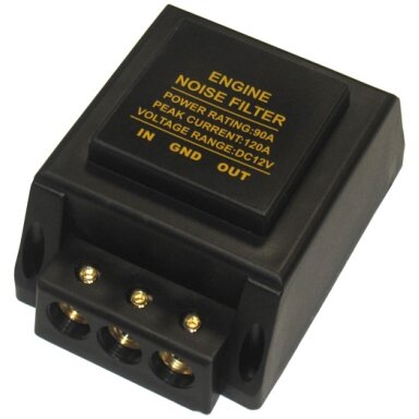 Filtras variklio triukšmams slopinti /90A, 12V/