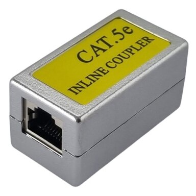 Jungtis CAT5E (2xRJ45 lizdai) /ekran/