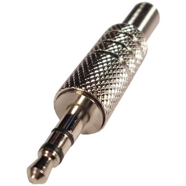 Kištukas 3.5 stereo /metalinis/