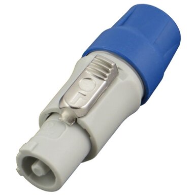 Kištukas Powercon 3P 250V/20A Type B /pilkas/