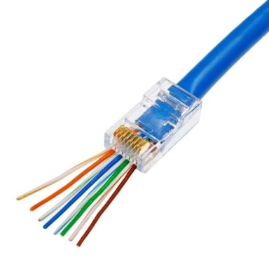 Kištukas RJ45 8p8c RD EZ (CAT5E) Kištukas RJ45 8p8c RD EZ (CAT5E)