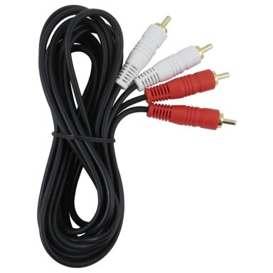 Laidas 2RCA-2RCA 1.5m /auksinis/
