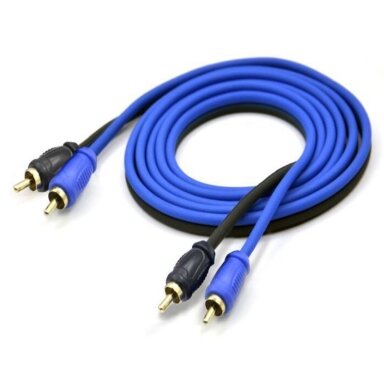 Laidas 2RCA-2RCA (4.8+4.8) 1.5m /auks/
