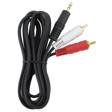 Laidas 3.5-2RCA 1.5m /auksinis/