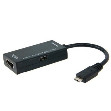 Laidas MHL adapteris HDMI-USB Micro5p (1L-1K) 0.1m Laidas MHL adapteris HDMI-USB Micro5p (1L-1K) 0.1m