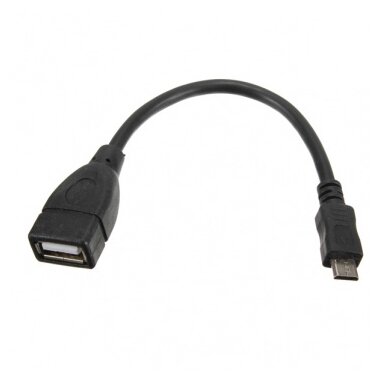 Laidas OTG USB2.0 A-Micro 5p (1L-1K) 0.1m