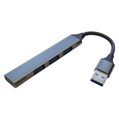 Laidas šakotuvas USB3.0 A - 4xUSB A 0.1m Laidas šakotuvas USB3.0 A - 4xUSB A 0.1m
