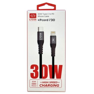 Laidas USB2.0 Type C-Lightning PD 30W 1.5m MN