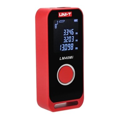 Lazerinis atstumo matuoklis LM40Mi /UNI-T/ Lazerinis atstumo matuoklis LM40Mi /UNI-T/
