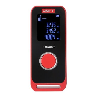 Lazerinis atstumo matuoklis LM60Mi /UNI-T/ Lazerinis atstumo matuoklis LM60Mi /UNI-T/
