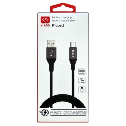 Laidas USB2.0 A-Type C (1K-1K) 1.0m MN /3A/ Laidas USB2.0 A-Type C (1K-1K) 1.0m MN /3A/
