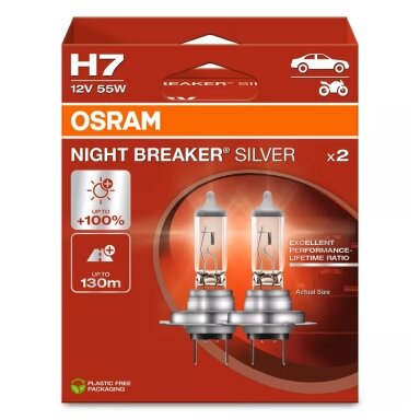 Lempa auto 64210NBS 55W 12V H7 (2vnt)