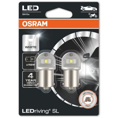 Lempa auto LED 5007DWP 0.5W 12V BA15s