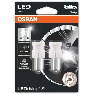 Lempa auto LED 7506DWP 1.4W 12V BA15s