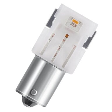 Lempa auto LED 7506DYP 1.3W 12V BA15s