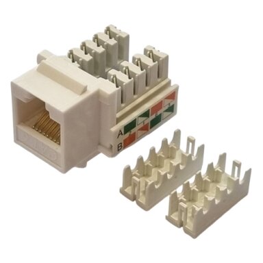 Lizdas CAT6 RJ45 Keystone