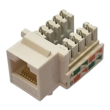 Lizdas CAT6 RJ45 Keystone