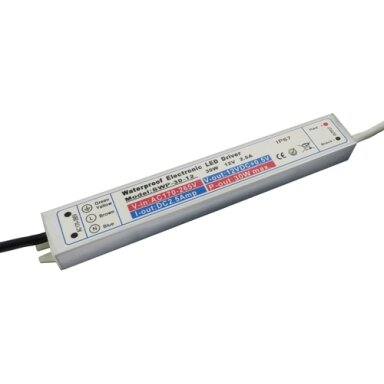 Maitinimo šaltinis LED IP67 30W /12VDC/2.5A/ Maitinimo šaltinis LED IP67 30W /12VDC/2.5A/