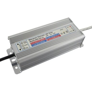 Maitinimo šaltinis LED IP67 60W /12VDC/5A/ Maitinimo šaltinis LED IP67 60W /12VDC/5A/
