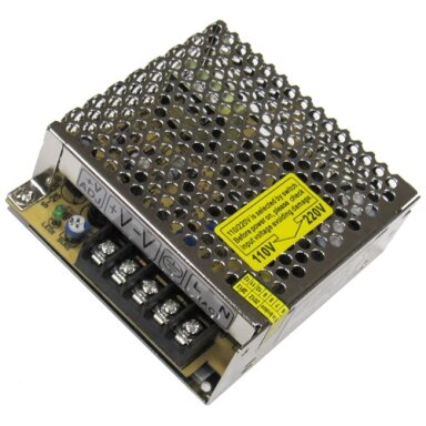 Maitinimo šaltinis S-25-12 /25W, 12VDC/2.1A/ Maitinimo šaltinis S-25-12 /25W, 12VDC/2.1A/