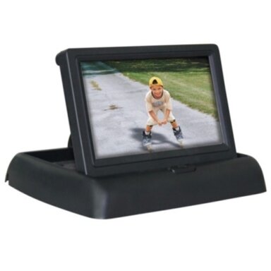 Monitorius LCD M438 /4.3'', 16:9, PAL,NTSC,atlenk/