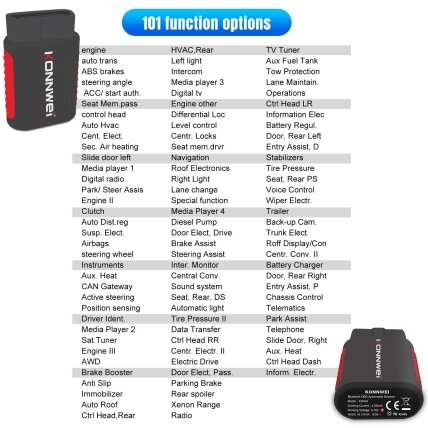 OBD2 diagnostinis skaitytuvas KDIAG /Konnwei/ 9 OBD2 diagnostinis skaitytuvas KDIAG /Konnwei/ 9