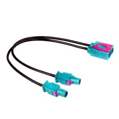 Perėjimas antenai dviguba Fakra-2xFakra (1L-2K)