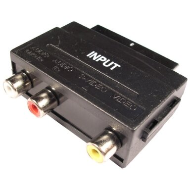 Perėjimas SCART-3RCA (1K-3L)