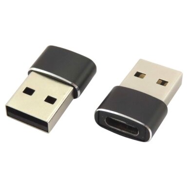 Perėjimas USB2.0 A-Type-C (1K-1L) /metal/
