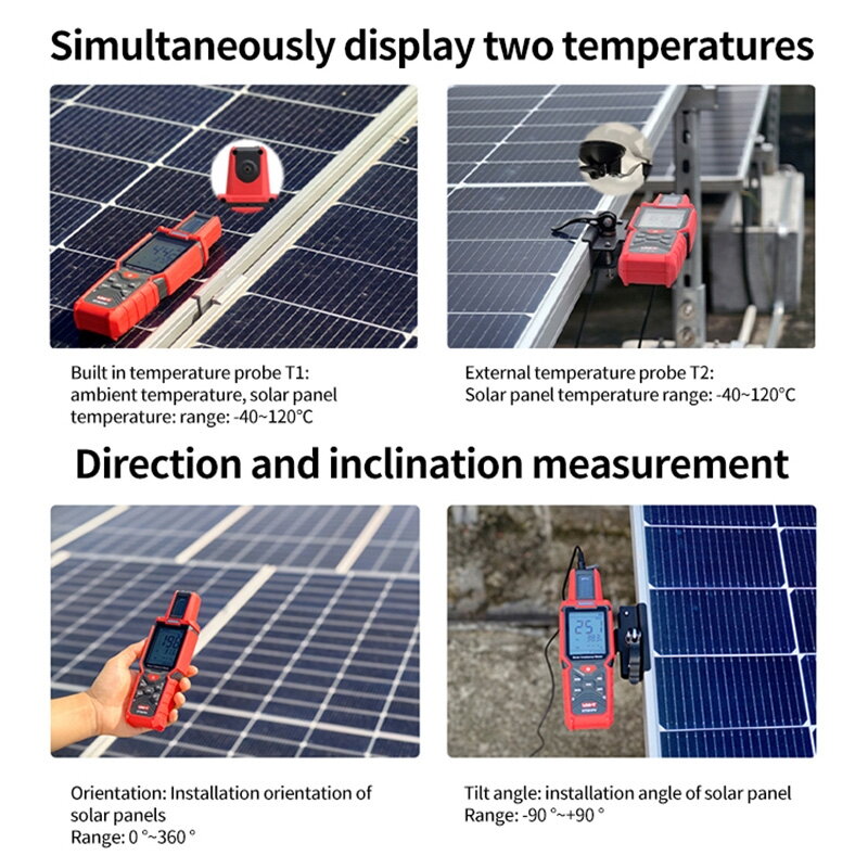 Saulės spinduliuotės matuoklis UT381PV /UNI-T/ 3
