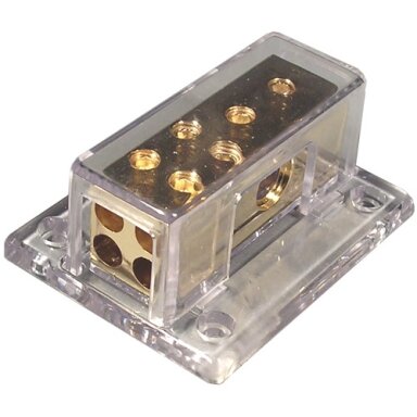 Skirstytuvas 2x4AWG(IN)-4x8AWG(OUT)