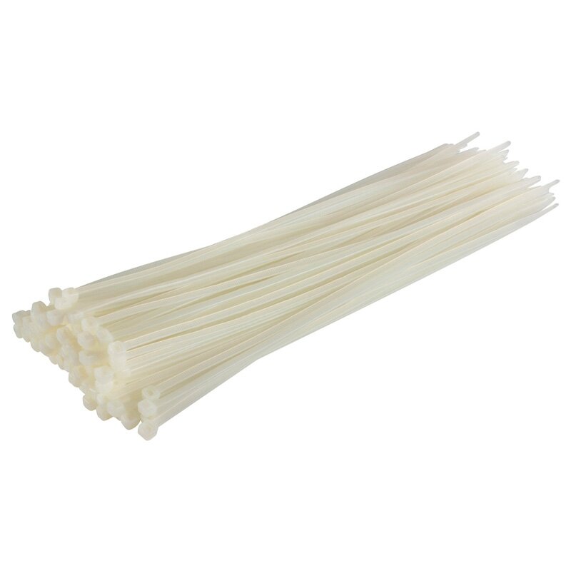 Užverž. dirželis 5x350mm /baltas/(100vnt) Užverž. dirželis 5x350mm /baltas/(100vnt)
